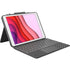 Logitech Combo Touch Keyboard/Cover Case iPad (7th Generation), iPad (9th Generation), iPad (8th Generation) Tablet - Graphite