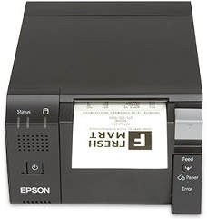 Epson TM-T70II-DT2 C31CH61A9621 Thermal Receipt Printer, Core i3, 64GB, Win 10, PS-180