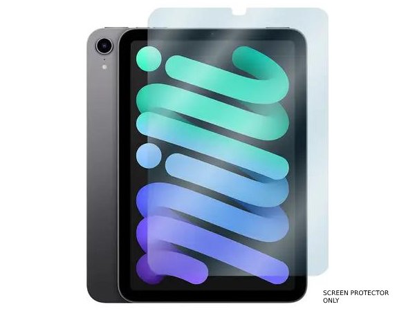 TEMPERED GLASS + ANTIMICROBIAL COATING IPAD MINI 6TH GEN CLEAR 8.3INCH