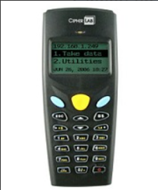 CipherLab A8000RSC00004 Mobile Computer, Kit, Pocket Size, Batch, 2MB SRAM, Disposable AAA