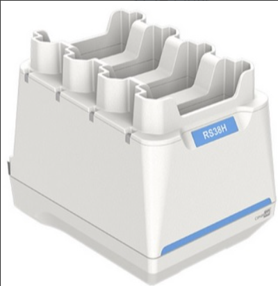 CipherLab ARS384SBHCS02 Healthcare 4 Slot Battery Charger for RS38 US Adapter / for USA Only