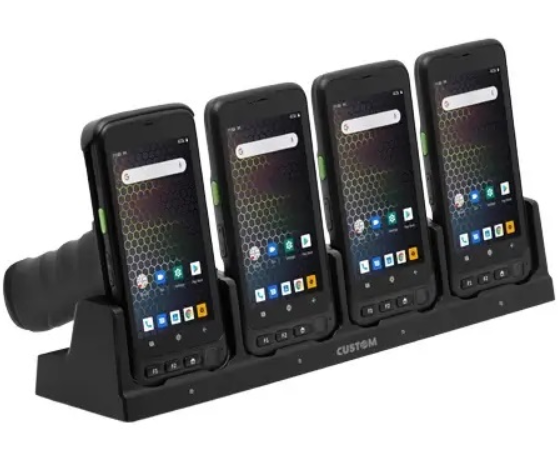 Custom America 938KZ010400033 Cradle 4 Slot P-Ranger CR-RP3-CA4 *Requires Power Supply*