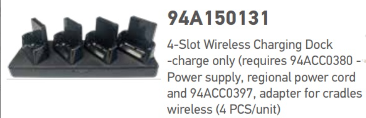 Datalogic 94A150131 M3X, M12-17, 4SD, Wireless - Charge Only