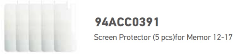 Datalogic Memor 12 94ACC0391 Screen Protector (5 Pieces) for Memor 12-17