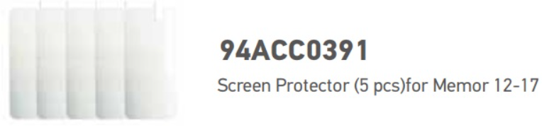 Datalogic Memor 12 94ACC0391 Screen Protector (5 Pieces) for Memor 12-17