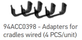 Datalogic Memor 12 94ACC0398 Adapter for Cradles Wired (4 Pieces), Memor 12-17 Without Boot