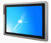 10.1" ETPM-S10 Panel Mount IP65 PCAP Touch Screen Display, 400 nits, VGA, DVI, HDMI, USB Touch