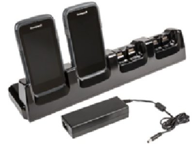Honeywell CT60-CB-UVN-1 CT60 ChargeBase 4 Bay, US Power Cord