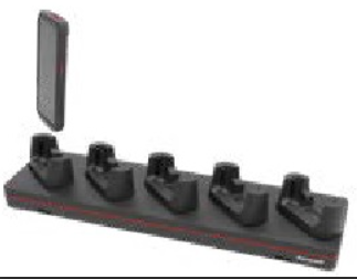 Honeywell CT45-5CB-UVN-0 5 Bay Universal Dock, Charge up to 5pcs of Non-Booted CT45/CT40/CT45XP