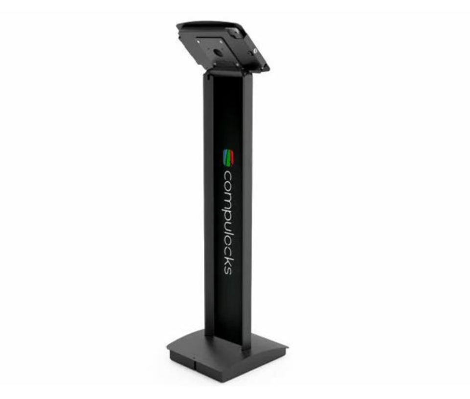 iPad Air 10.9IN (4-5th Gen) Enclosure Brandable Floor Stand Black