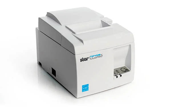 Star Micronics 39472410 Thermal Printer, TSP143IIIU, Thermal, Cutter, USB Lightning, White