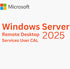 Windows Server 2025 Remote Desktop Services - 1 User CAL (NCE COM BAS PER 1TM)